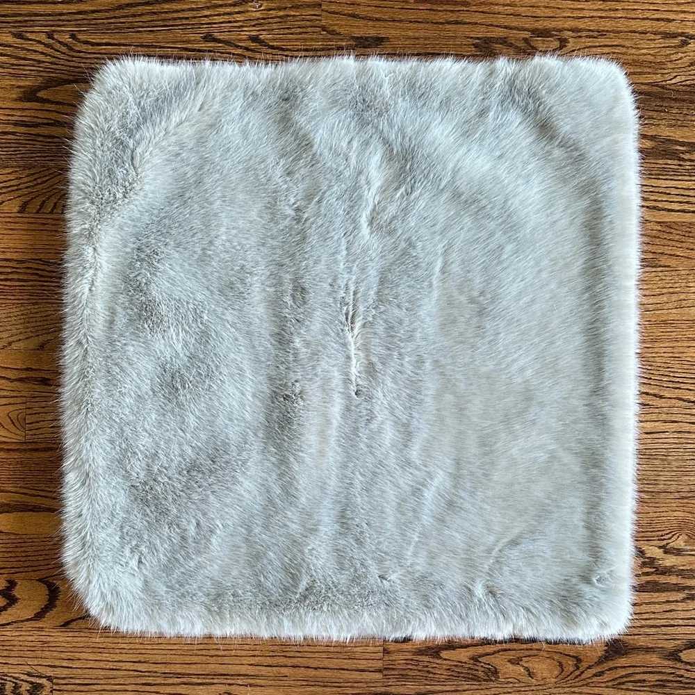 Restoration Hardware LUXE FAUX FUR PILLOW COVER - SQUARE